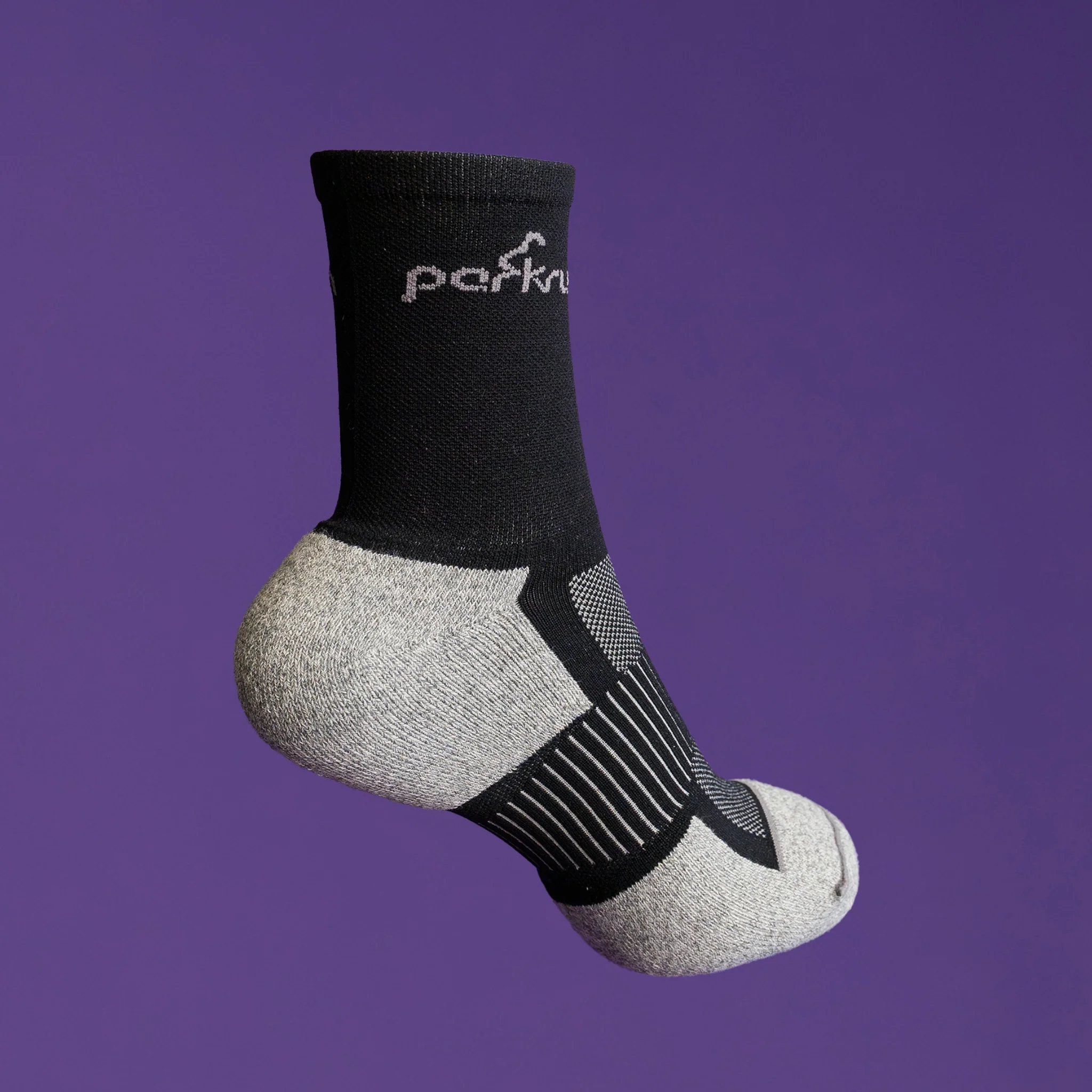 Half Crew Socks - Black - Image 6