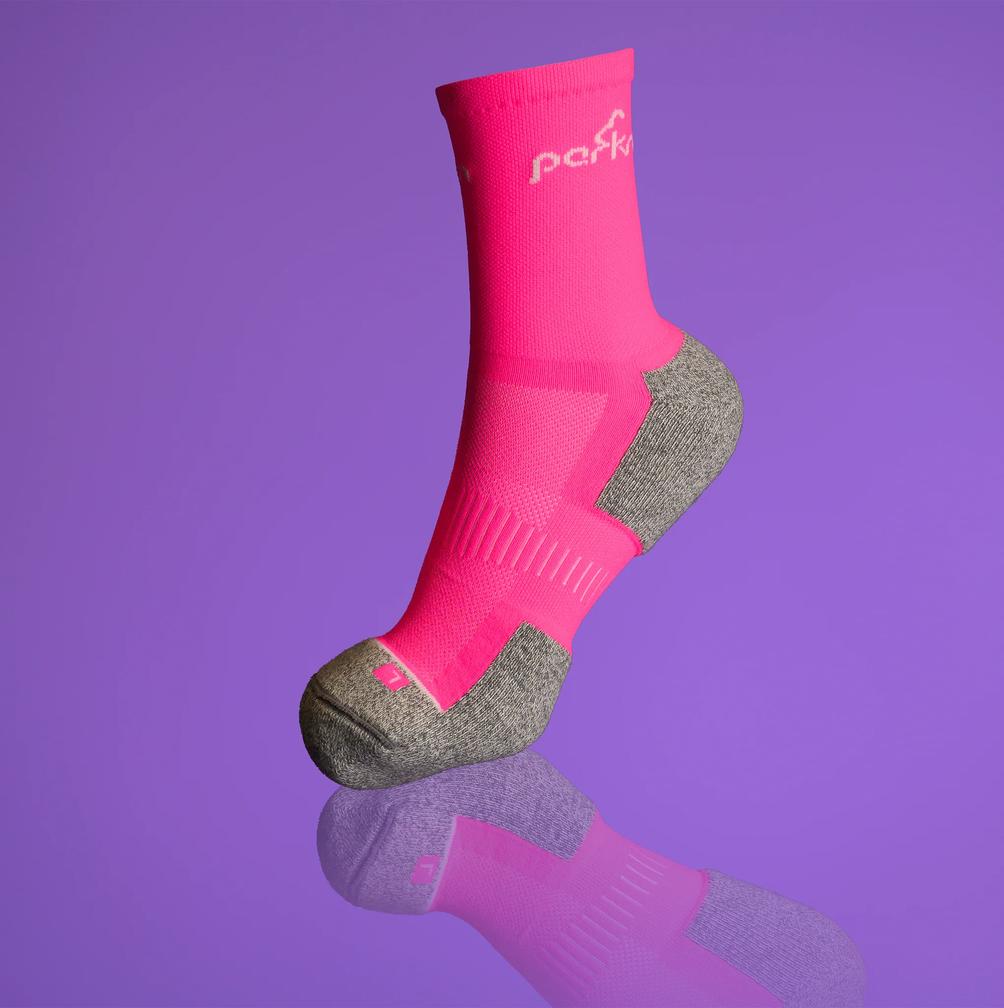 Half Crew Socks - Pink - Image 3