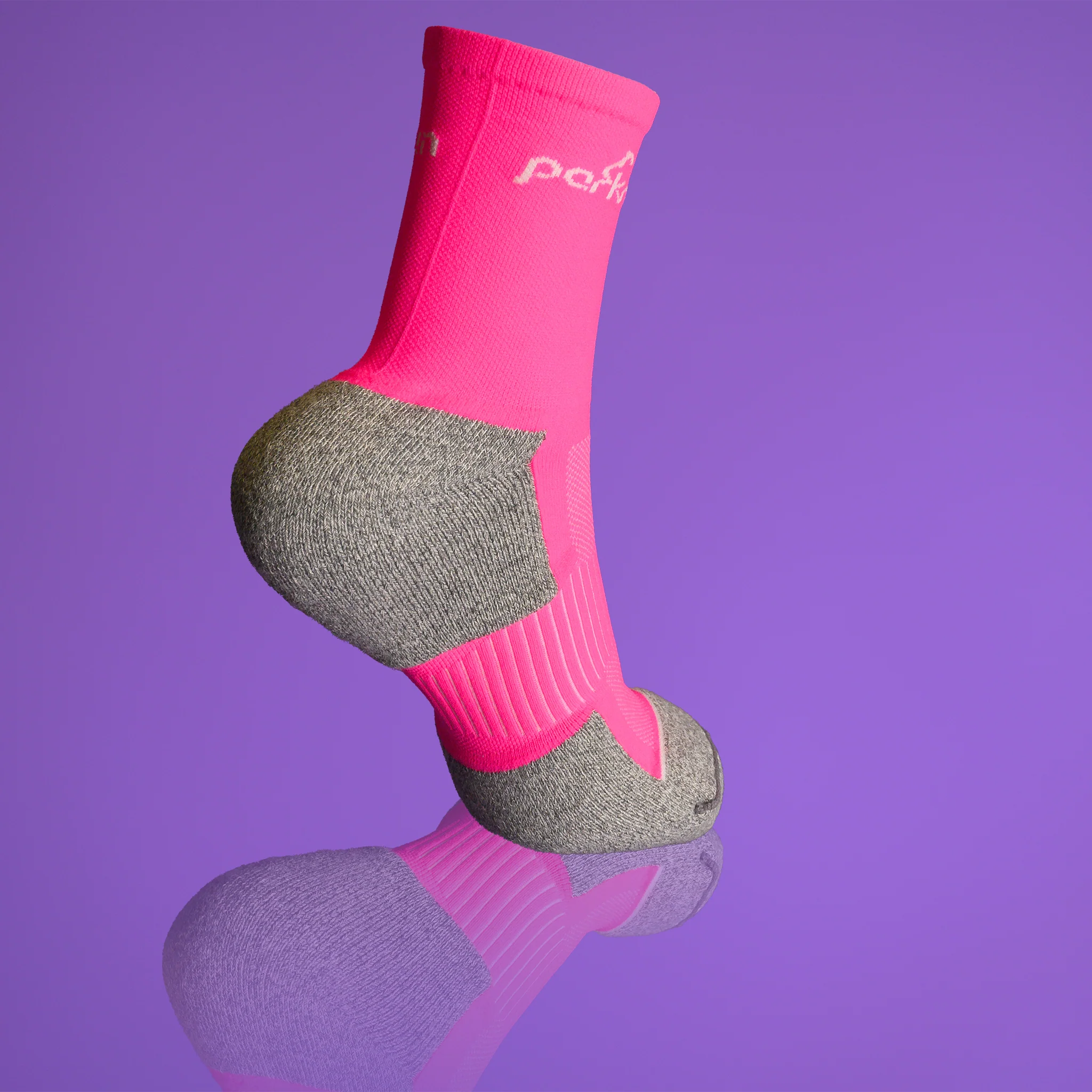 Half Crew Socks - Pink - Image 4