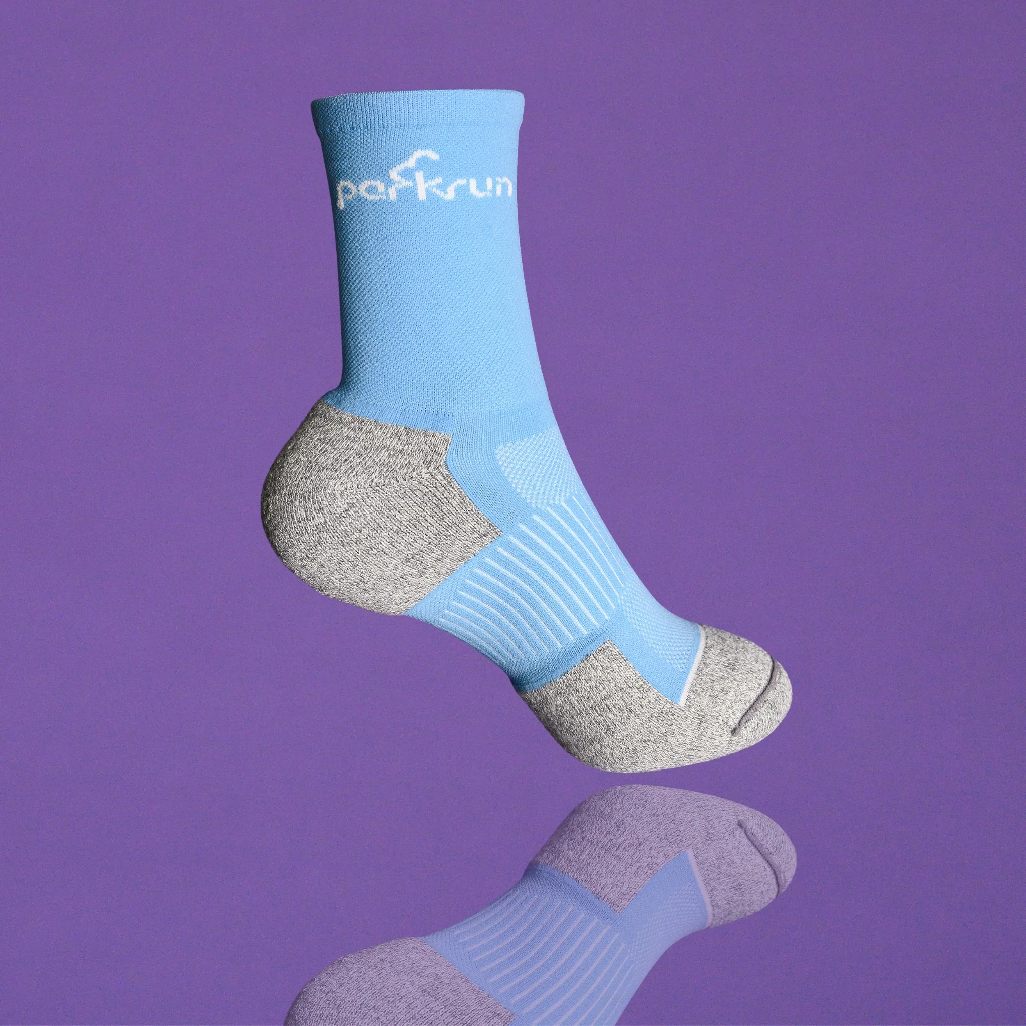 Half Crew Socks - Sky Blue - Image 5